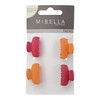 Mibella Beauty & Co Trend Mini Haarklammern Set, 4 Stück,