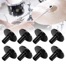 Cymbal Sleeves, Pack of 15 Drum Cymbal Stand Sleeves, Plastic Cymbal Replacement Accessories for Percussion Instruments