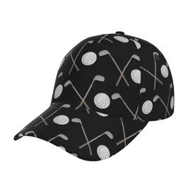 Funny Golf Men's Baseball Caps Women Men Golf Sports Ball Baseball Hat Adjustable Hat for Adults