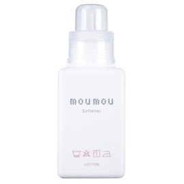 moumou Softener Cotton Softener (Warm and Clean Scent), 13.5 fl oz (400 ml)