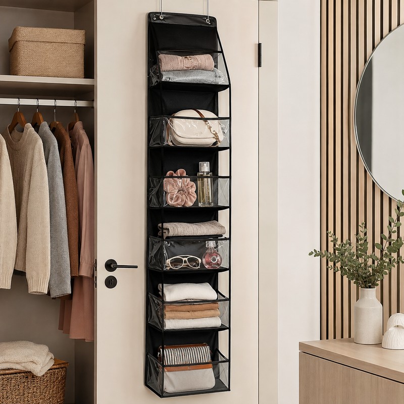 Hanging Door Organizer for Home Storage – 6 Layer Space-Saving