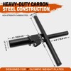Forearm and Wrist Strengthener, Adjustable Wrist Roller Bar for Flexion