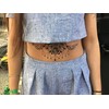 Fiora4 Ass Antlers Tattoos Arm Tattoos Lotus Flowers Temporary Tattoos