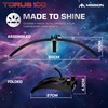 Mission Darts TOR100 Torus 100 | Dart Board LED Folding