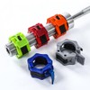 POFET 2 Pcs Olympic Barbell Clamps, Quick Release Barbell Collars