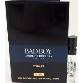 Carolina Herrera Bad Boy Cobalt Elixir, Eau de Parfum Natural Spray for Men, 0.05 oz