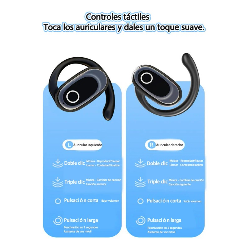 WTDD Auriculares Inalmbricos Conduccin sea Bluetoot For Sport,audifonos con microfono,audifonos