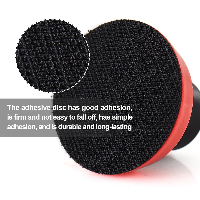 HOMESOM 2 Inch Backing Pads Hook Loop Backer Pads with