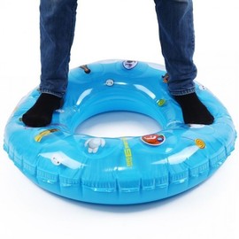 Kids & Adult Double Layer Thick Inflatable Crystal Swim Ring One Size / 50cm, 60cm, 70cm, 80cm, 90cm +60 5ea