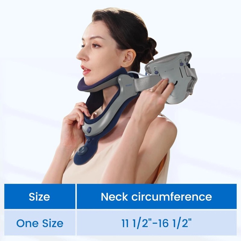 Velpeau Neck Brace for Neck Pain and Support, Soft Cotton
