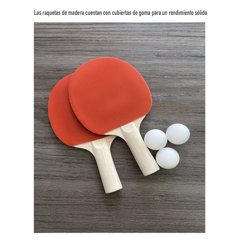 M&E Juego de Ping Pong Portátil, Juego de Mesa, Juego