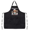 VAMSII Highland Cow Baking Gift Baking Mooo-d Apron With Pockets