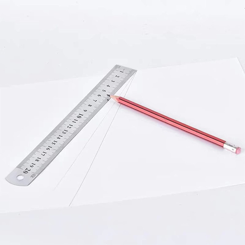 Metal Rulers 30 cm 20 cm 15 cm Stainless Steel