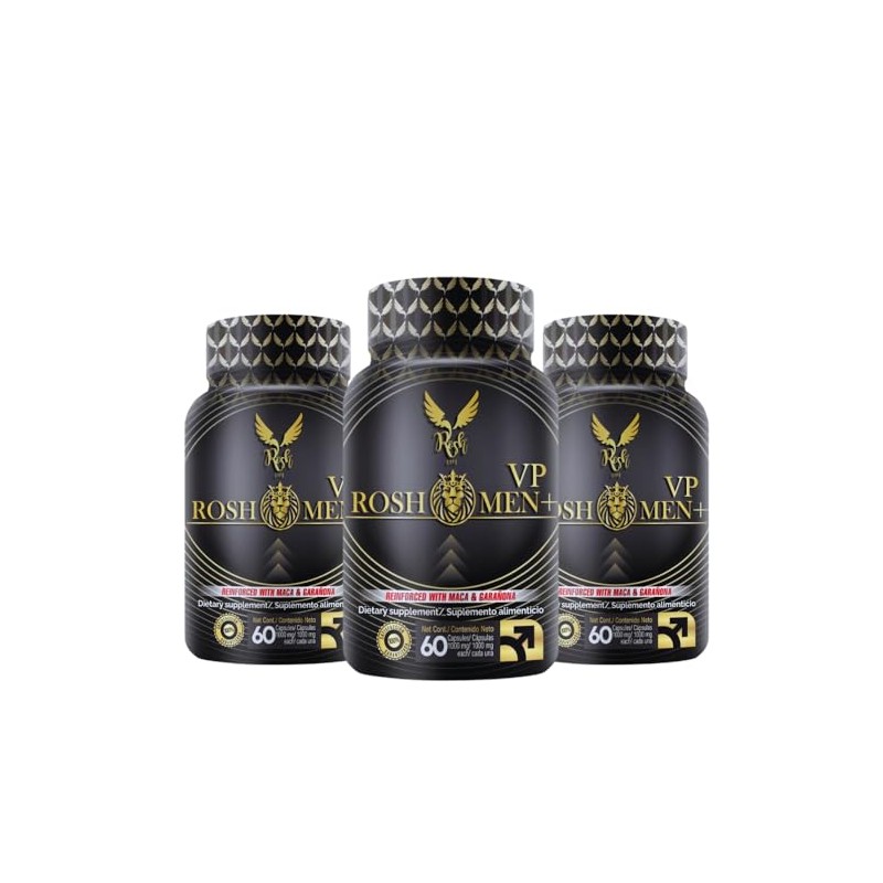 Rosh Men Salud Próstata Ingredientes Naturales Multivitaminico Hombre Cuidado Prostata