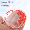 sourcing map 100pcs PP Plastic Bearing Balls 4mm Solid Plastic