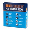 RunTechnology Performance Low-Cut Socks | Black | Medium