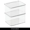 iDesign Recycled Plastic Pantry and Kitchen Storage, Freezer and Fridge