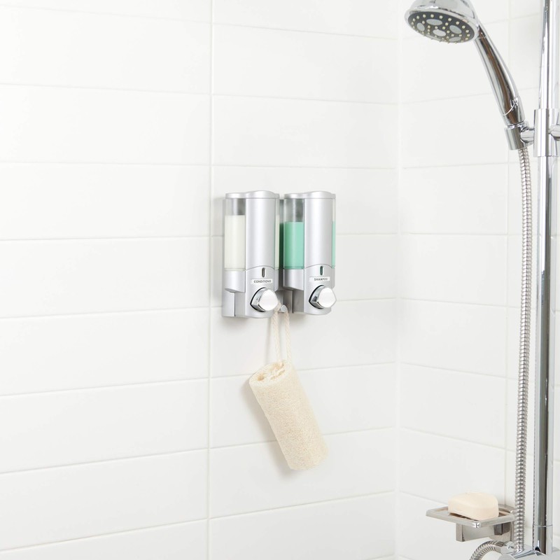 Better Living Aviva Shower Dispenser 2 Chamber, Wall Mount Shower