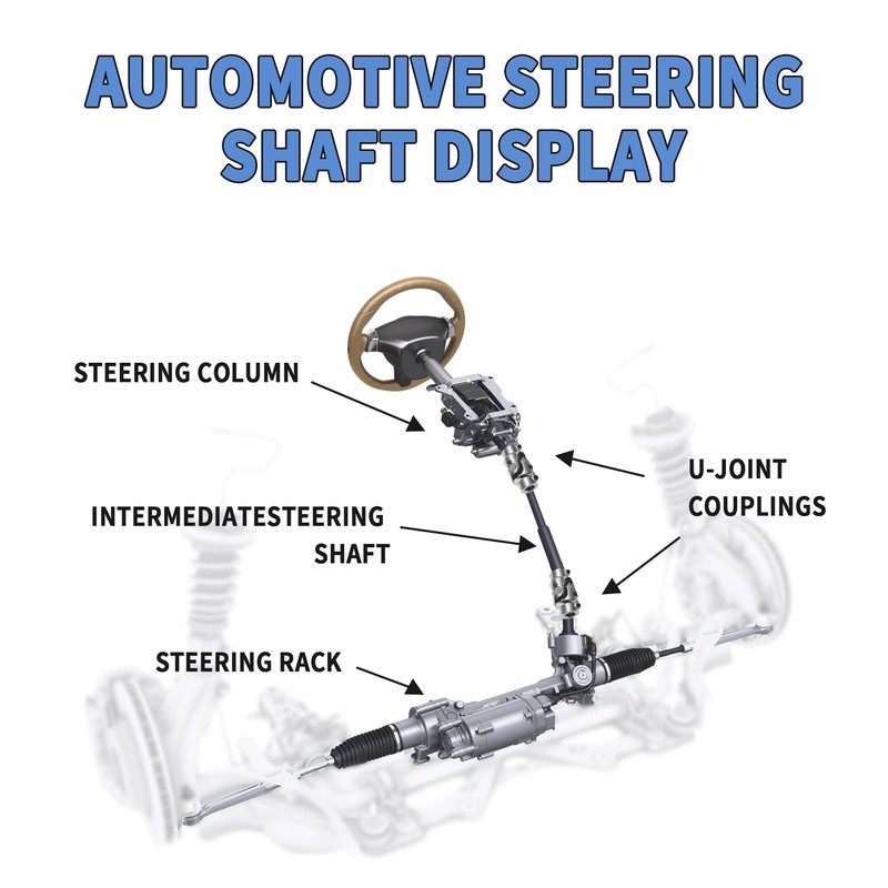 RABROPAR 3/4 DD X 3/4 DD Steering Shaft Universal U
