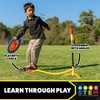 Stomp Rocket Original Dueling Rocket Launcher for Kids, 4 Rockets