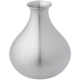 DANFORTH – Moonglow Decorative Flower Vase – Handcrafted Pewter Floral Vase for Home Décor and Weddings – Satin Finish – 4” High – Made in USA