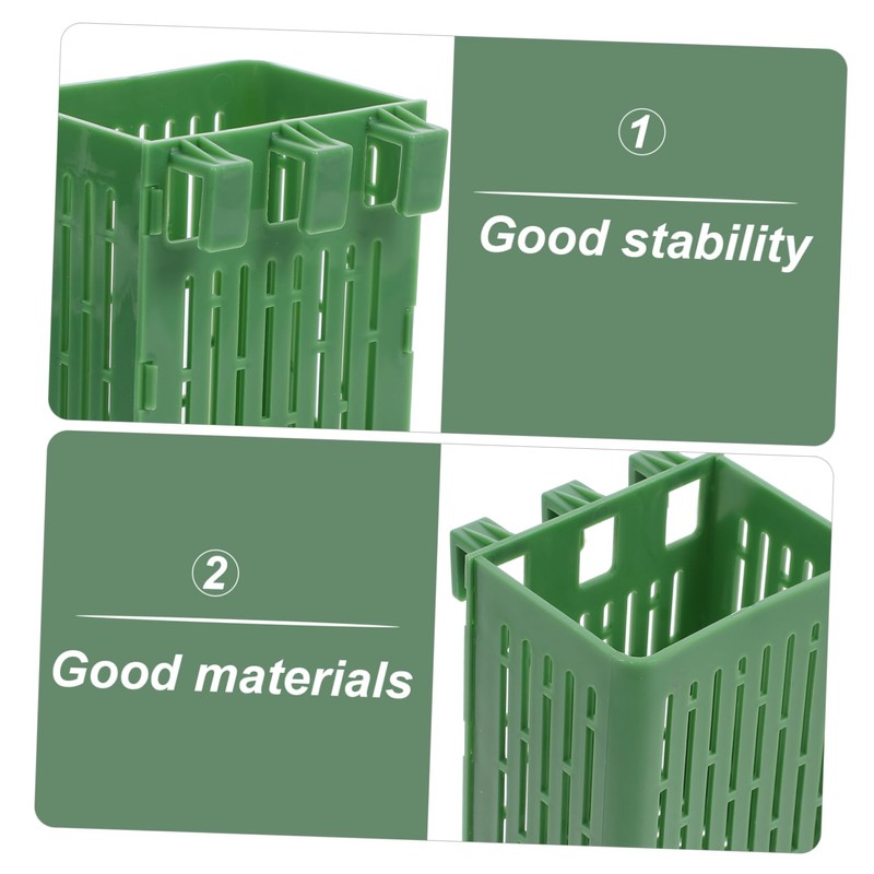BESPORTBLE 2pcs Wall-Mounted Hydroponic Plant Baskets for Fish Tank Aquariums