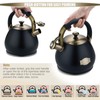 Tea Kettle Stovetop Whistling Kettle Teapot, 3Quart Tea Pot Stainless