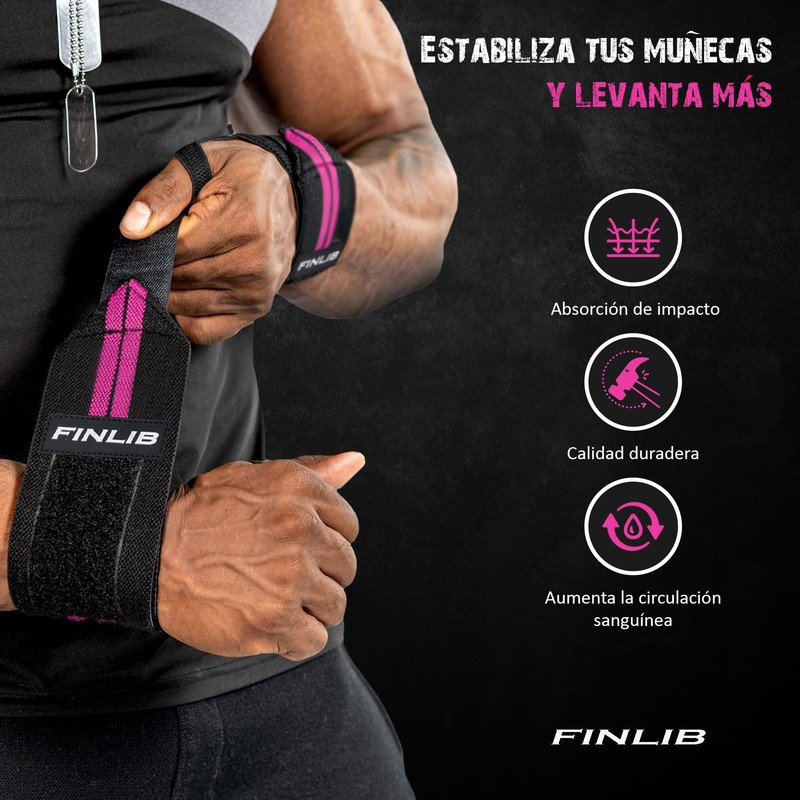 Gym Fitness Crossfit Handgelenkbandage (Violett)