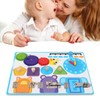 Sensory Board Alarm Clock Educational Wooden Sensory Activity Board Autism