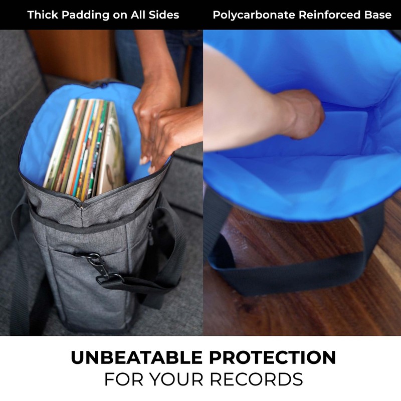Record Roots Vinyl Record Carry Bag – Maximum Protection &
