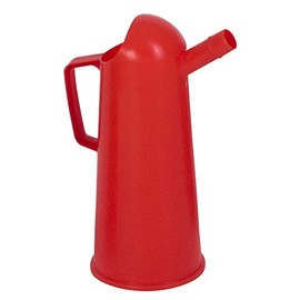 hünersdorff 932700 Graduated Oil cans (PP) 2,000 ml red, 2 l, Rot