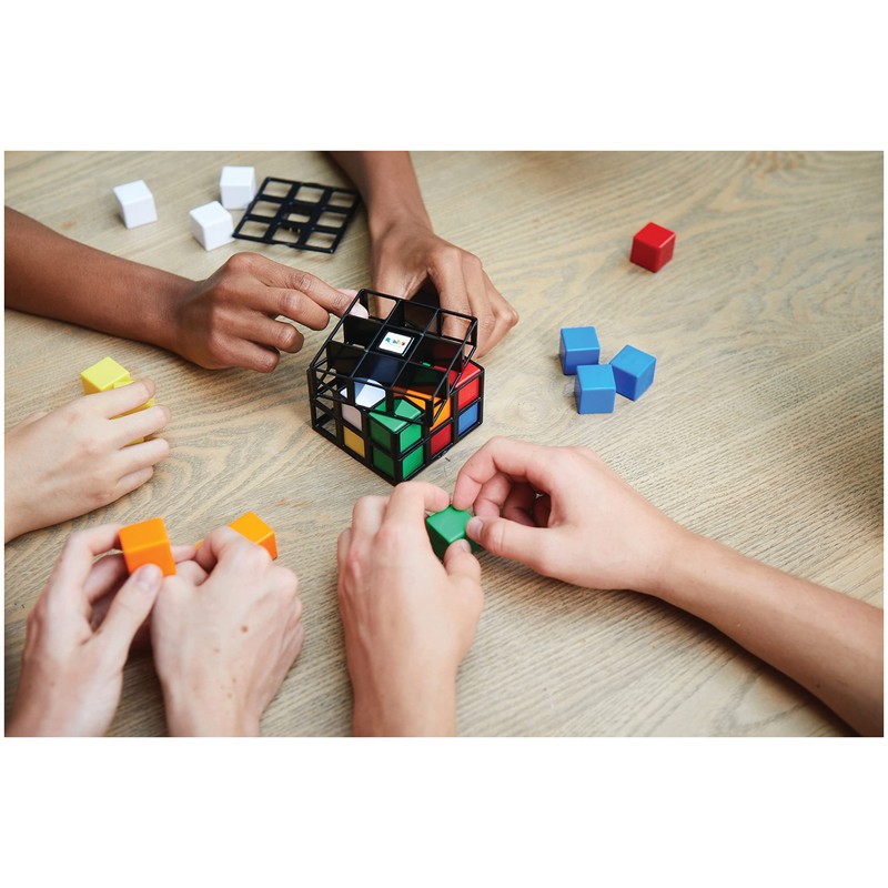 Rubik’s Cage, 3D Fast-Paced Strategy Sequence Game, Colour Stacking