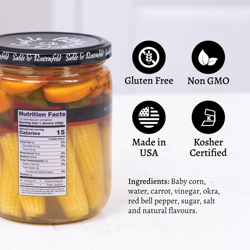 Sable & Rosenfeld Tipsy Sweet & Spicy Cocktail Stirrers 16