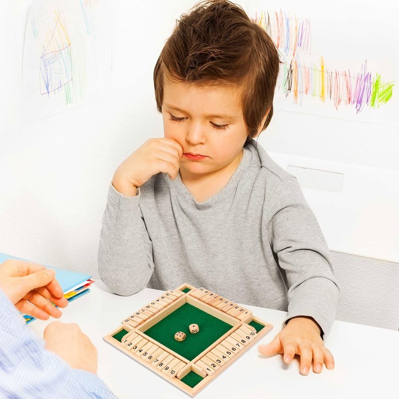 Shut The Box Game, Shut The Box Dice Game, Close