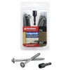 FastenMaster FMLL358-12 LedgerLOK Ledger Board Fastener, 3-5/8 Inches, 12-Count