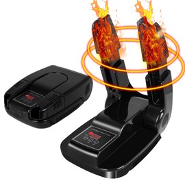 Upstartech Shoe Dryer Electric Boot Dryer Foot Warmer Intelligent Timing Folding Dehumidification Deodora