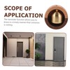 Levemolo Brass Wooden Door Bell Magnetic Attaching Door Chime Home