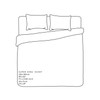 Sleepdown Paisley Grey Duvet Cover & Pillowcase Set Bedding Digital