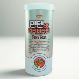 Tenten Flavor Multivitamin 400g, 1 piece, 100 tablets / 텐텐맛 멀티비타민 400g, 1개, 100정