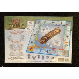 MONOPOLY Mesquiteopoly Texas Rodeo Capital Themed Collectors Monopoly Board Game New