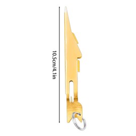 MiOYOOW Fishing Knot Tying Tool, Stainless Steel, Quick Knot Tying Tool, Fly Fishing Knot Tying Tool, Fly Fishing Accessories for Hooks, Lures, Lines