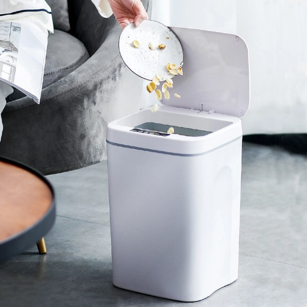 Unbranded 4.22 Gallon Trash Can Touchless Automatic Motion Sensor Smart