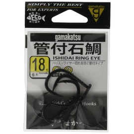 Gamakatsu Stone bream with pipe Black No. 18 12356
