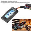 4 in 1 Water Oil Temperature Time Voltage Gauge LCD