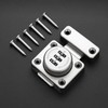 Keyless Cabinet Password Lock for Drawers & Furniture Wardrobe Silver