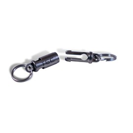 Python-QR Titanium Quick Release Keychain Clip
