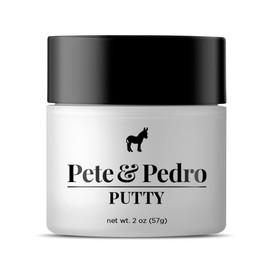 Pete & Pedro PUTTY - Hair Putty for Men | Strong Hold and Matte Finish, Low Shine Hair Clay | As Seen on Shark Tank, 2 oz.