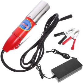 PRETYZOOM Electric Fish Scale Scraper Corded Scaler with Waterproof Motor Compact Handheld Design for Efficient Seafood Scaling at Home and Fish Market 10.62X2.16X1.96In