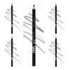 Lápiz Delineador Multiusos Negro Mate para Ojos Cejas Y Labios