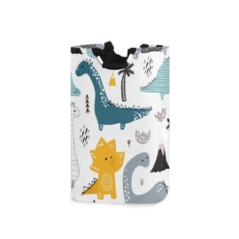 senya Cesta de almacenamiento grande con asas, organizador plegable, cesta de lavandería para ropa de guardería, juguetes, estilo escandinavo